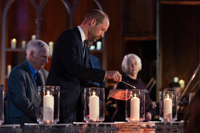 The Prince and Princess of Wales attend HMD Ceremony