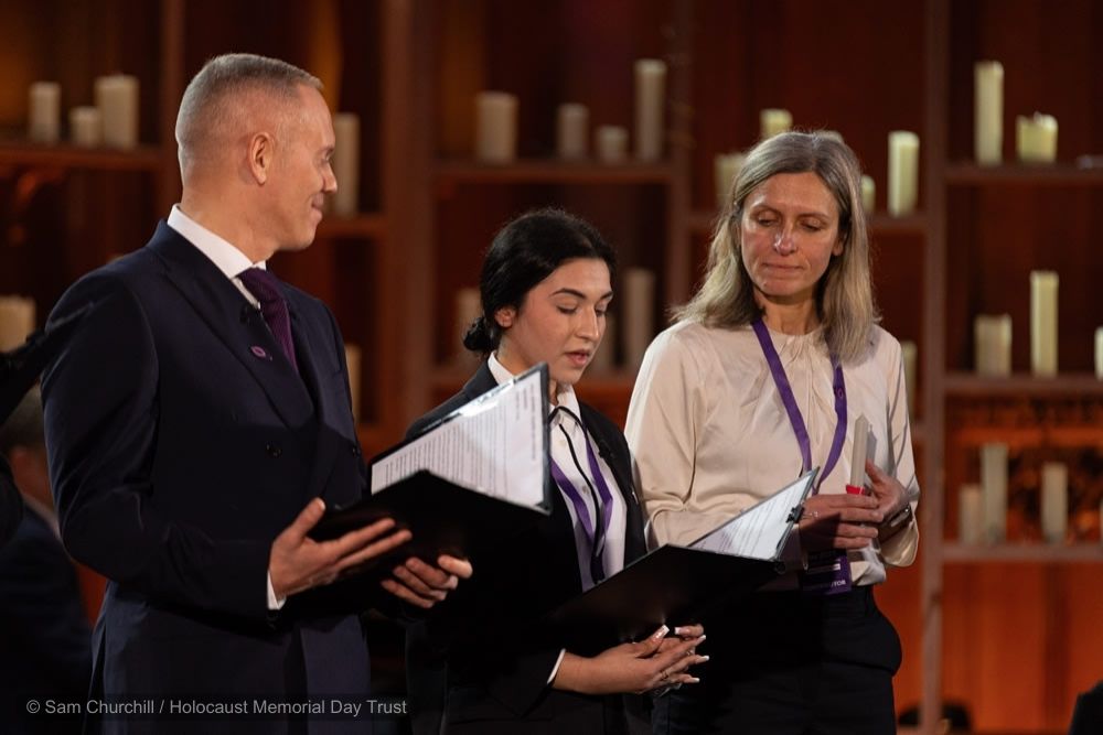 Holocaust Memorial Day Trust | Holocaust Memorial Day ceremony seen by ...
