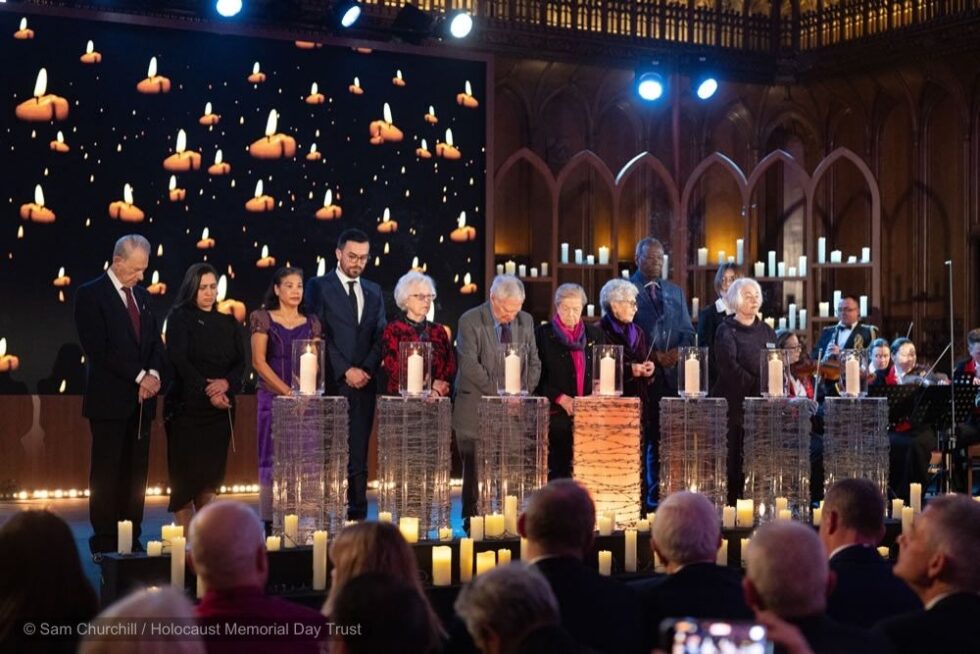 Holocaust Memorial Day Trust | Holocaust Memorial Day ceremony seen by ...