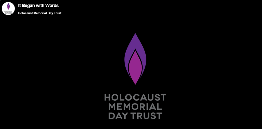 It Began with Words - New Holocaust Memorial Day Film