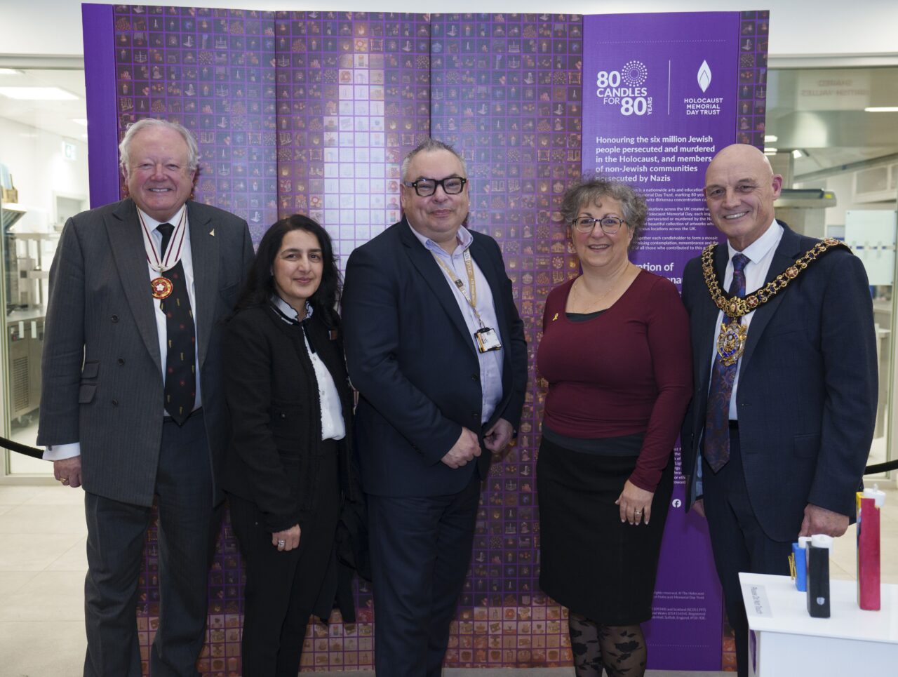 80 Candles for 80 Years in Manchester