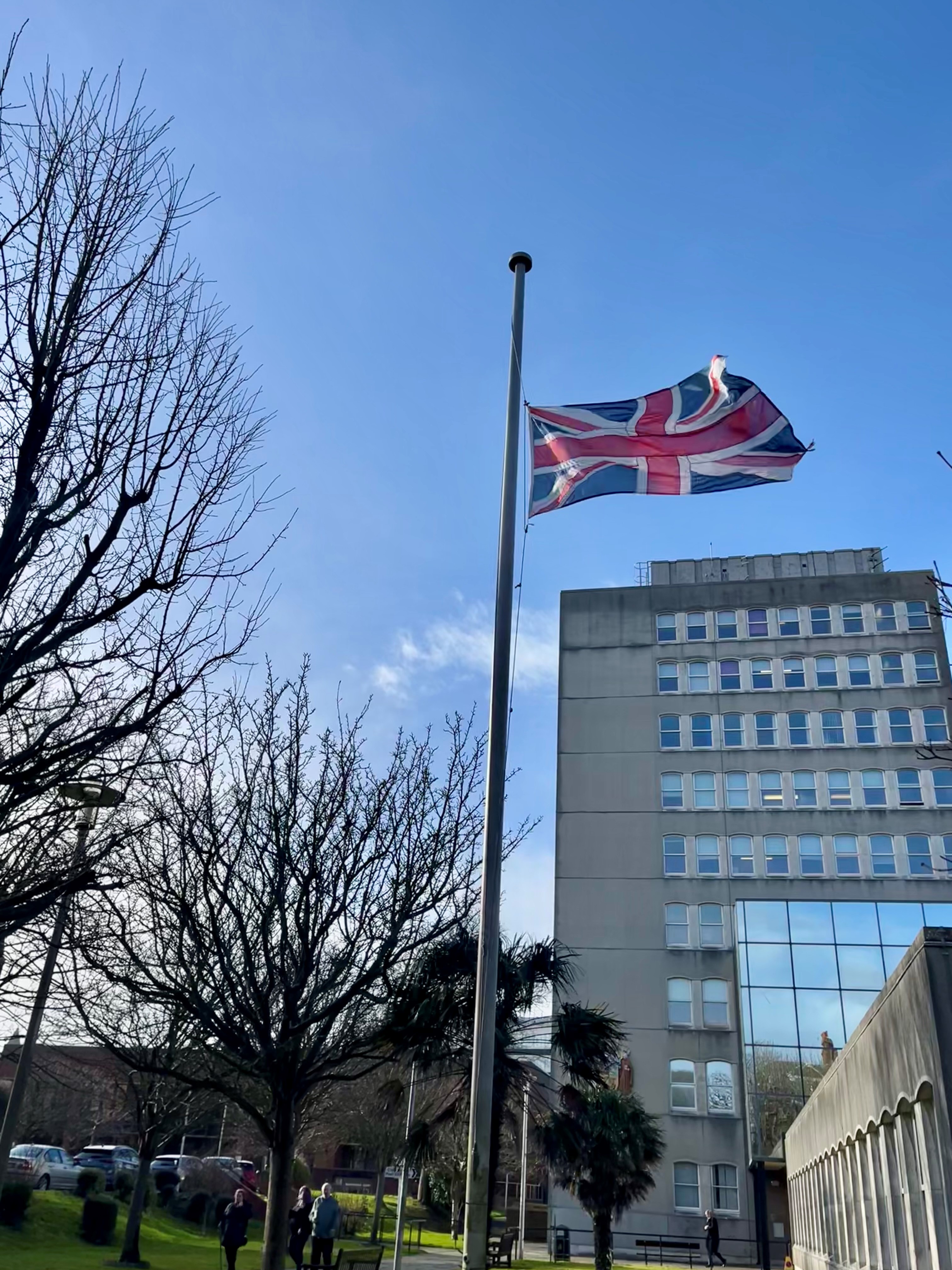 Folkestone and Hythe District Council - Flag Lowering - HMD 2025