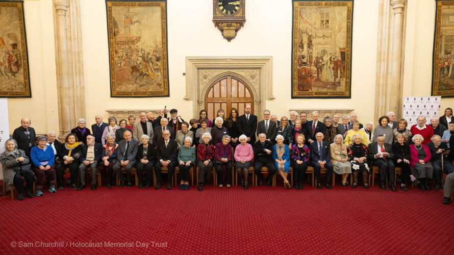 Holocaust Memorial Day Trust | Holocaust Memorial Day ceremony seen by ...