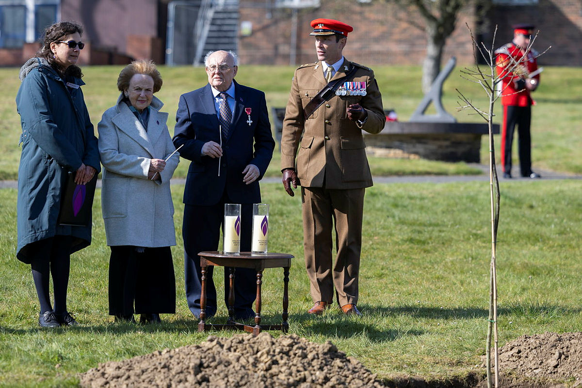British Army & HMDT Honour Bergen-Belsen Liberation