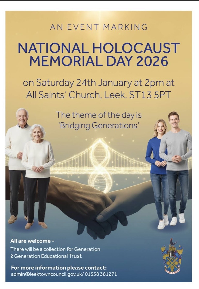 Staffordshire Moorlands DC and Leek Town Council - Ceremony - HMD 2026