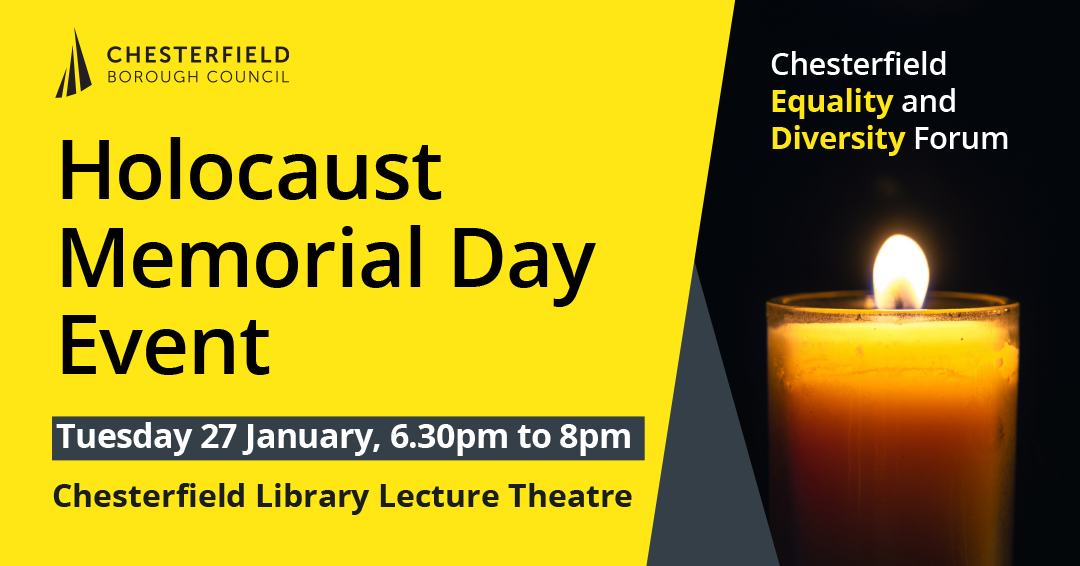 Derbyshire Jewish Community - Survivor Speaker - HMD 2026