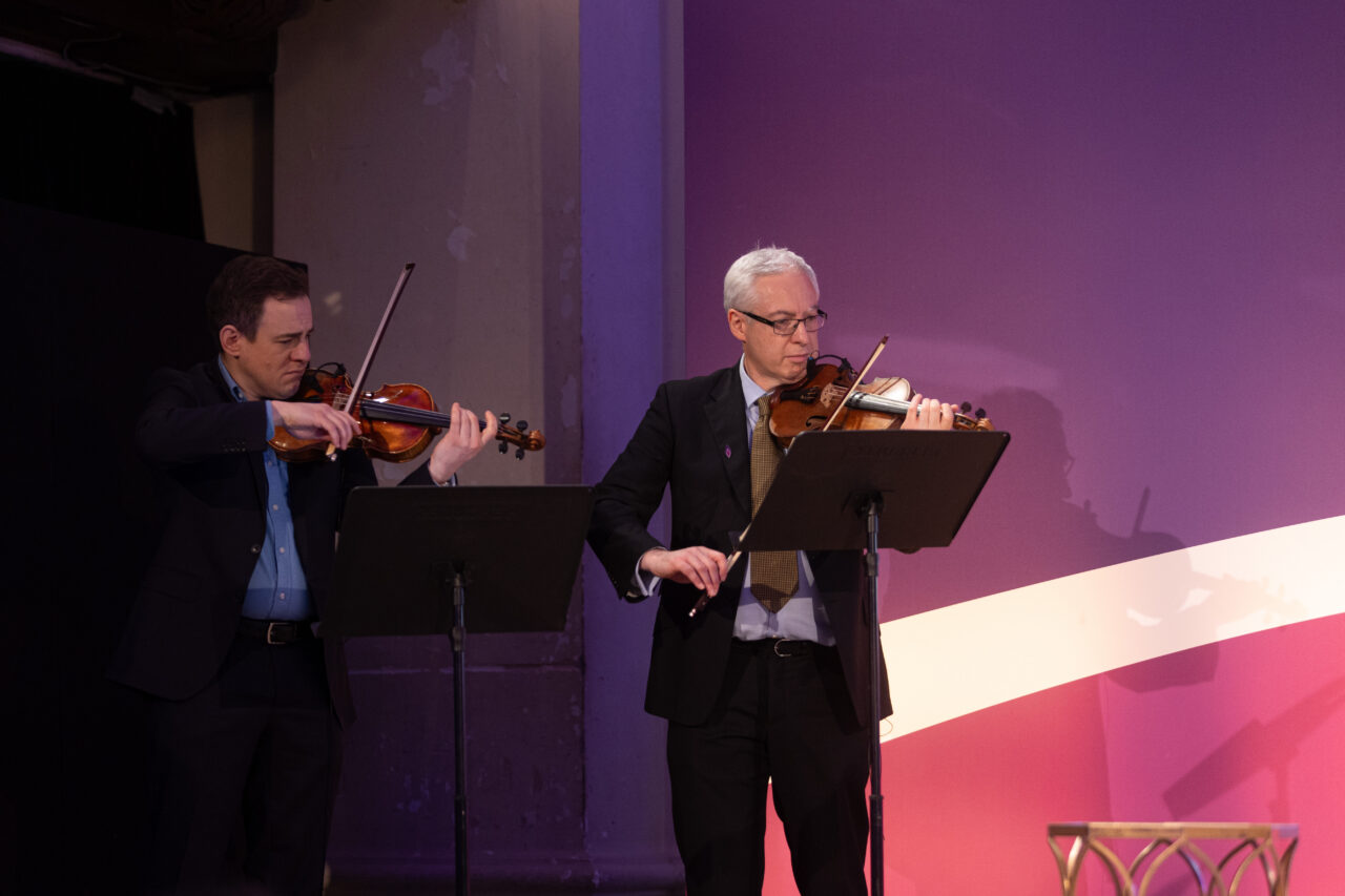 Jack Liebeck and Joshua Fisher